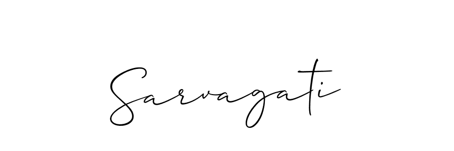 Make a beautiful signature design for name Sarvagati. Use this online signature maker to create a handwritten signature for free. Sarvagati signature style 2 images and pictures png