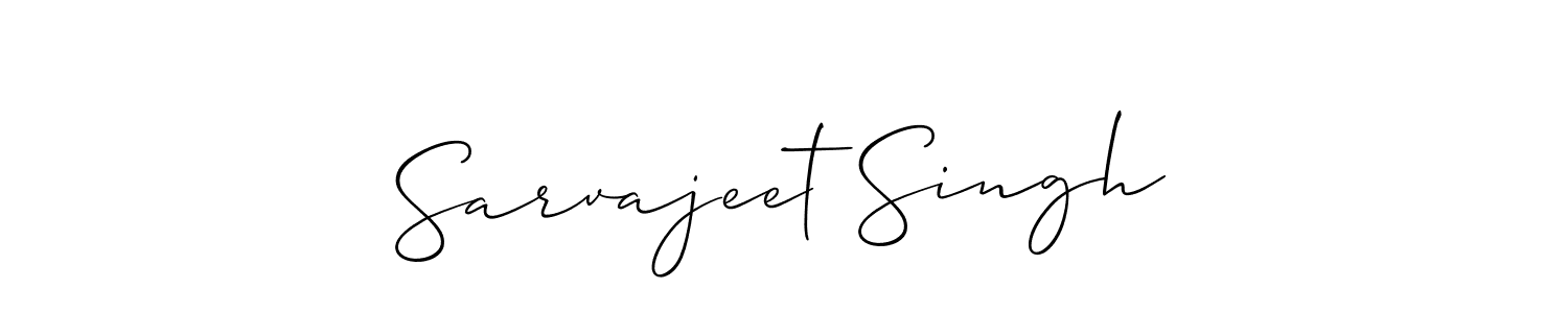 How to Draw Sarvajeet Singh signature style? Allison_Script is a latest design signature styles for name Sarvajeet Singh. Sarvajeet Singh signature style 2 images and pictures png