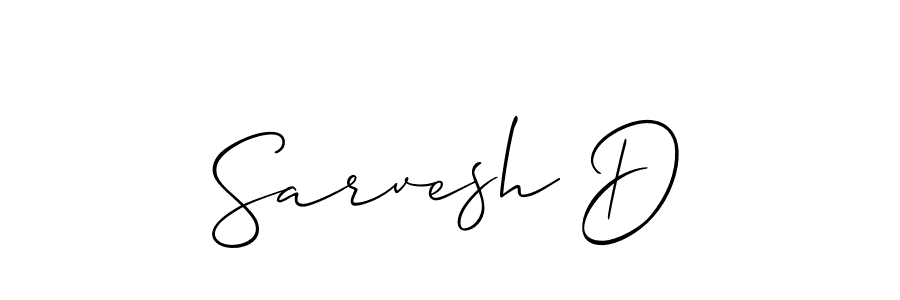 Once you've used our free online signature maker to create your best signature Allison_Script style, it's time to enjoy all of the benefits that Sarvesh D name signing documents. Sarvesh D signature style 2 images and pictures png