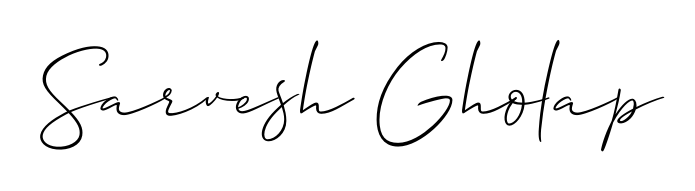 Give your name Sarvesh Gholap an exquisite flair with the Allison_Script script font. Ideal for contracts, resumes, and formal letterheads. Sarvesh Gholap signature style 2 images and pictures png
