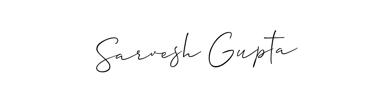 Check out images of Autograph of Sarvesh Gupta name. Actor Sarvesh Gupta Signature Style. Allison_Script is a professional sign style online. Sarvesh Gupta signature style 2 images and pictures png