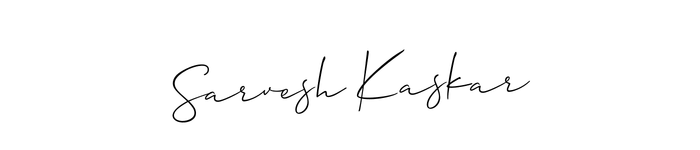 Check out images of Autograph of Sarvesh Kaskar name. Actor Sarvesh Kaskar Signature Style. Allison_Script is a professional sign style online. Sarvesh Kaskar signature style 2 images and pictures png