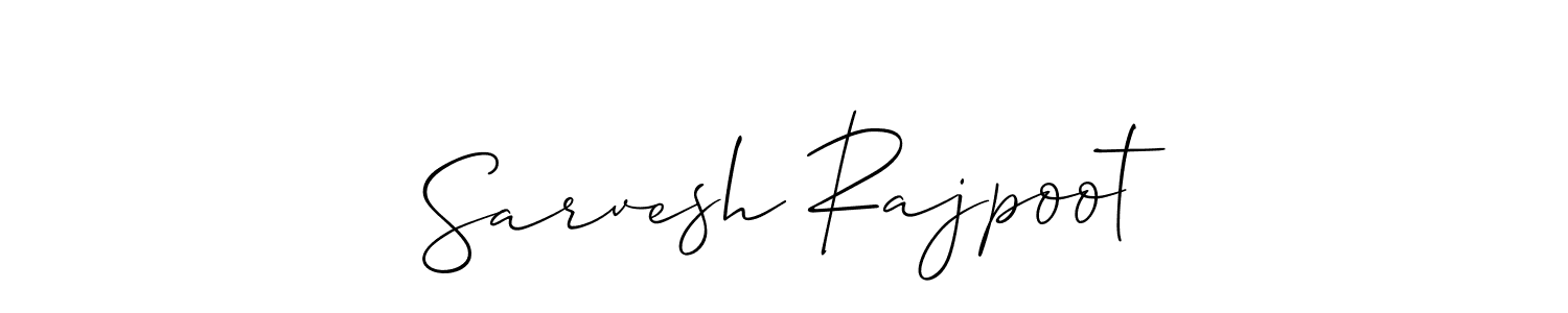 Once you've used our free online signature maker to create your best signature Allison_Script style, it's time to enjoy all of the benefits that Sarvesh Rajpoot name signing documents. Sarvesh Rajpoot signature style 2 images and pictures png
