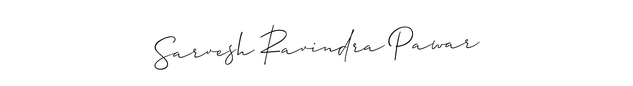 How to Draw Sarvesh Ravindra Pawar signature style? Allison_Script is a latest design signature styles for name Sarvesh Ravindra Pawar. Sarvesh Ravindra Pawar signature style 2 images and pictures png