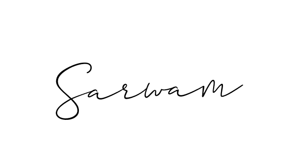You can use this online signature creator to create a handwritten signature for the name Sarwam. This is the best online autograph maker. Sarwam signature style 2 images and pictures png
