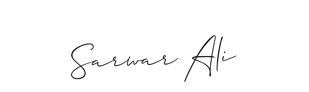 How to Draw Sarwar Ali signature style? Allison_Script is a latest design signature styles for name Sarwar Ali. Sarwar Ali signature style 2 images and pictures png