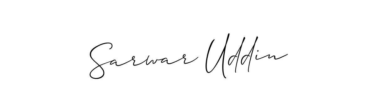 This is the best signature style for the Sarwar Uddin name. Also you like these signature font (Allison_Script). Mix name signature. Sarwar Uddin signature style 2 images and pictures png