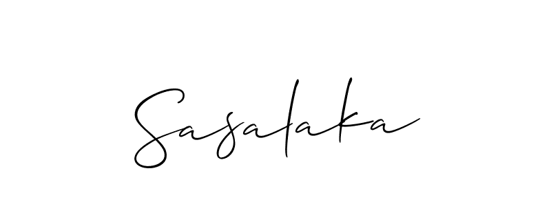 Here are the top 10 professional signature styles for the name Sasalaka. These are the best autograph styles you can use for your name. Sasalaka signature style 2 images and pictures png
