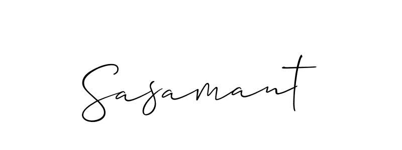 Similarly Allison_Script is the best handwritten signature design. Signature creator online .You can use it as an online autograph creator for name Sasamant. Sasamant signature style 2 images and pictures png