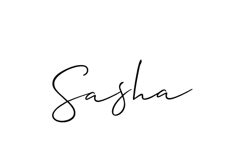 How to make Sasha name signature. Use Allison_Script style for creating short signs online. This is the latest handwritten sign. Sasha signature style 2 images and pictures png