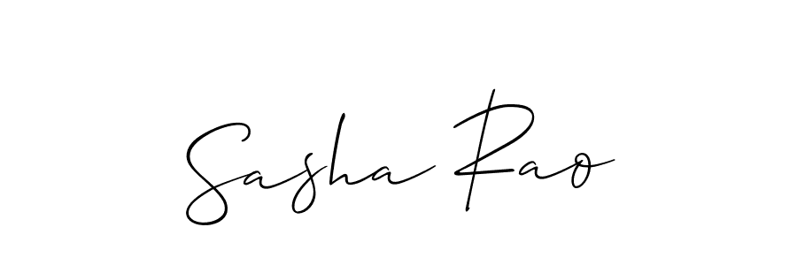 This is the best signature style for the Sasha Rao name. Also you like these signature font (Allison_Script). Mix name signature. Sasha Rao signature style 2 images and pictures png