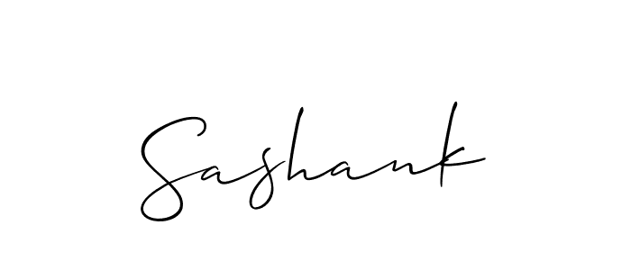 It looks lik you need a new signature style for name Sashank. Design unique handwritten (Allison_Script) signature with our free signature maker in just a few clicks. Sashank signature style 2 images and pictures png