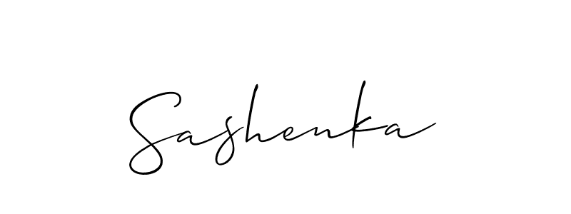 Check out images of Autograph of Sashenka name. Actor Sashenka Signature Style. Allison_Script is a professional sign style online. Sashenka signature style 2 images and pictures png