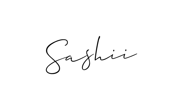 How to Draw Sashii signature style? Allison_Script is a latest design signature styles for name Sashii. Sashii signature style 2 images and pictures png
