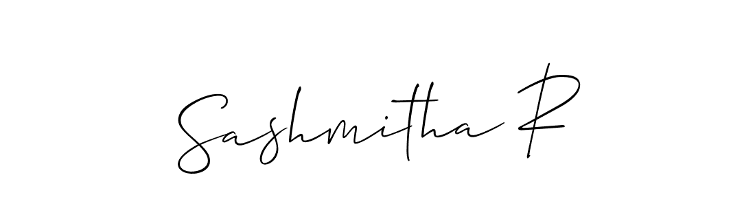 Here are the top 10 professional signature styles for the name Sashmitha R. These are the best autograph styles you can use for your name. Sashmitha R signature style 2 images and pictures png