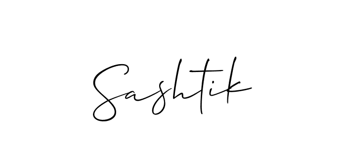 Similarly Allison_Script is the best handwritten signature design. Signature creator online .You can use it as an online autograph creator for name Sashtik. Sashtik signature style 2 images and pictures png