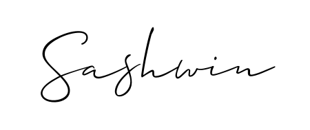 Achieve flawless digital penmanship with Sashwin name in Allison_Script font. The perfect tool for creating online signatures. Sashwin signature style 2 images and pictures png