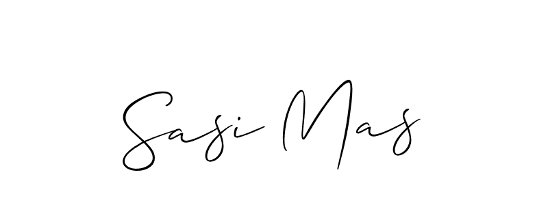 You can use this online signature creator to create a handwritten signature for the name Sasi Mas. This is the best online autograph maker. Sasi Mas signature style 2 images and pictures png