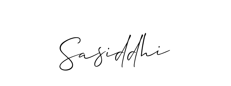 Best and Professional Signature Style for Sasiddhi. Allison_Script Best Signature Style Collection. Sasiddhi signature style 2 images and pictures png