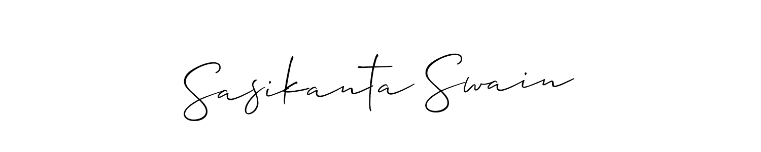 Make a short Sasikanta Swain signature style. Manage your documents anywhere anytime using Allison_Script. Create and add eSignatures, submit forms, share and send files easily. Sasikanta Swain signature style 2 images and pictures png