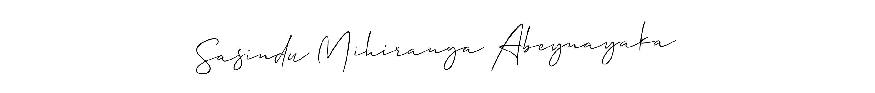 if you are searching for the best signature style for your name Sasindu Mihiranga Abeynayaka. so please give up your signature search. here we have designed multiple signature styles  using Allison_Script. Sasindu Mihiranga Abeynayaka signature style 2 images and pictures png