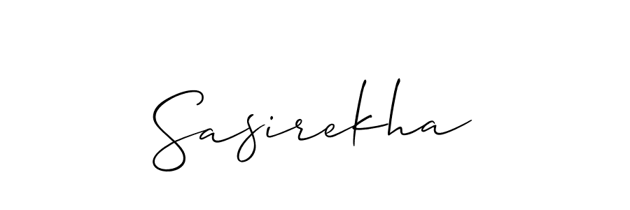 Make a beautiful signature design for name Sasirekha. Use this online signature maker to create a handwritten signature for free. Sasirekha signature style 2 images and pictures png