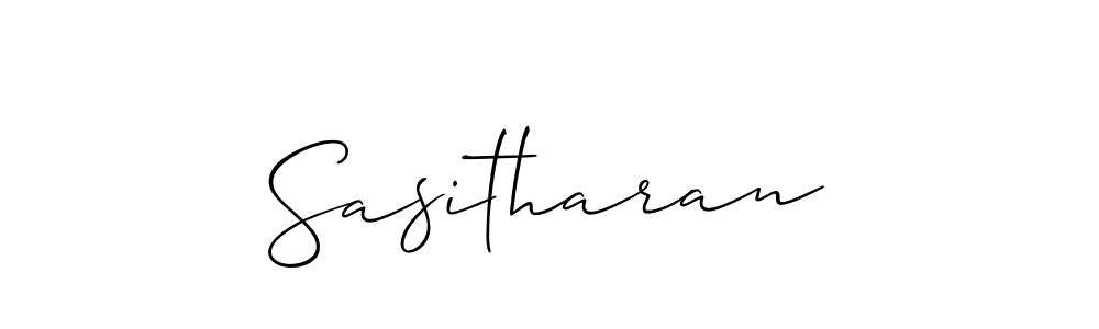 Sasitharan stylish signature style. Best Handwritten Sign (Allison_Script) for my name. Handwritten Signature Collection Ideas for my name Sasitharan. Sasitharan signature style 2 images and pictures png