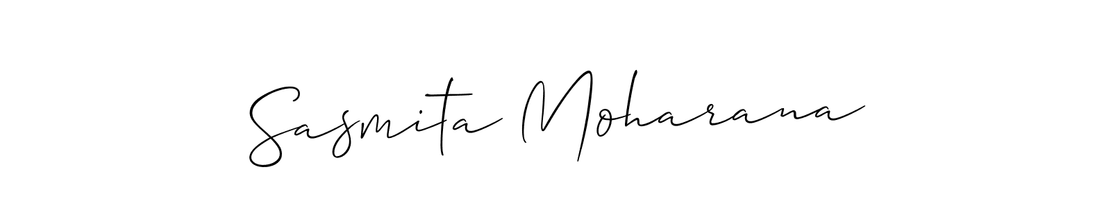 You can use this online signature creator to create a handwritten signature for the name Sasmita Moharana. This is the best online autograph maker. Sasmita Moharana signature style 2 images and pictures png