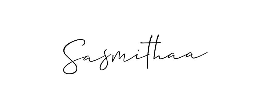 Best and Professional Signature Style for Sasmithaa. Allison_Script Best Signature Style Collection. Sasmithaa signature style 2 images and pictures png