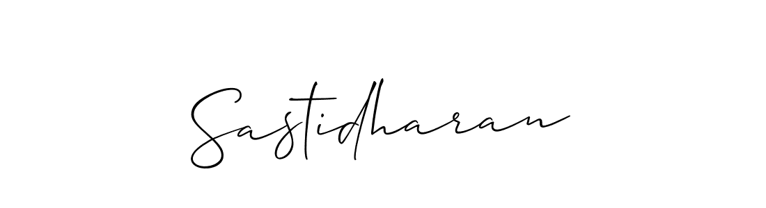 Make a beautiful signature design for name Sastidharan. Use this online signature maker to create a handwritten signature for free. Sastidharan signature style 2 images and pictures png