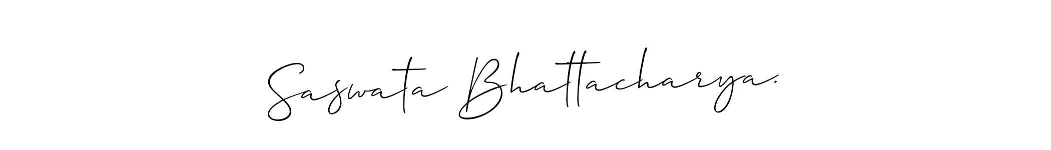 Make a beautiful signature design for name Saswata Bhattacharya.. Use this online signature maker to create a handwritten signature for free. Saswata Bhattacharya. signature style 2 images and pictures png