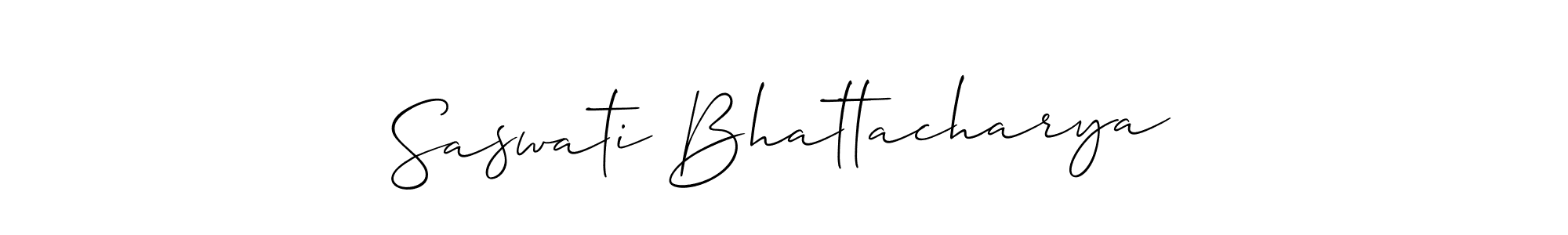 Here are the top 10 professional signature styles for the name Saswati Bhattacharya. These are the best autograph styles you can use for your name. Saswati Bhattacharya signature style 2 images and pictures png