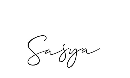 Once you've used our free online signature maker to create your best signature Allison_Script style, it's time to enjoy all of the benefits that Sasya name signing documents. Sasya signature style 2 images and pictures png