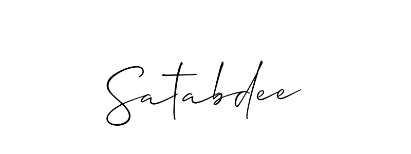 This is the best signature style for the Satabdee name. Also you like these signature font (Allison_Script). Mix name signature. Satabdee signature style 2 images and pictures png