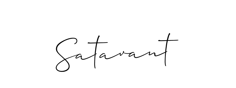 Create a beautiful signature design for name Satavant. With this signature (Allison_Script) fonts, you can make a handwritten signature for free. Satavant signature style 2 images and pictures png