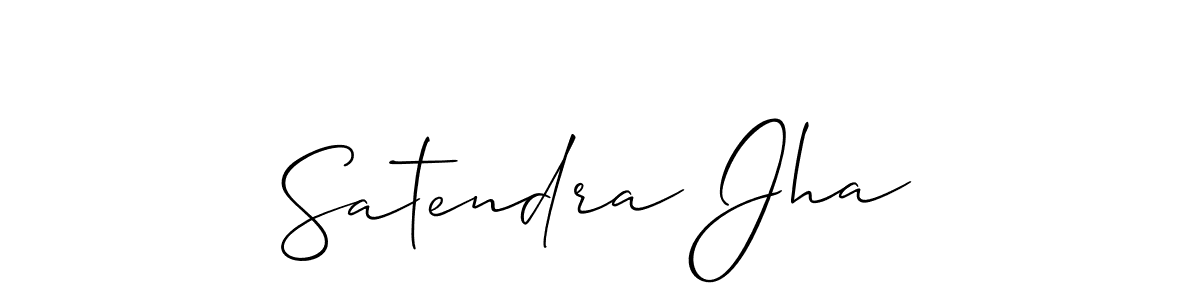 Once you've used our free online signature maker to create your best signature Allison_Script style, it's time to enjoy all of the benefits that Satendra Jha name signing documents. Satendra Jha signature style 2 images and pictures png
