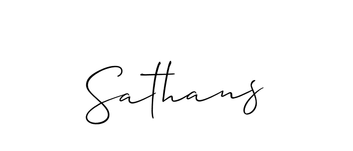 Once you've used our free online signature maker to create your best signature Allison_Script style, it's time to enjoy all of the benefits that Sathans name signing documents. Sathans signature style 2 images and pictures png