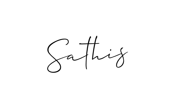 How to Draw Sathis signature style? Allison_Script is a latest design signature styles for name Sathis. Sathis signature style 2 images and pictures png