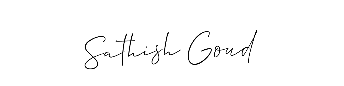 You can use this online signature creator to create a handwritten signature for the name Sathish Goud. This is the best online autograph maker. Sathish Goud signature style 2 images and pictures png