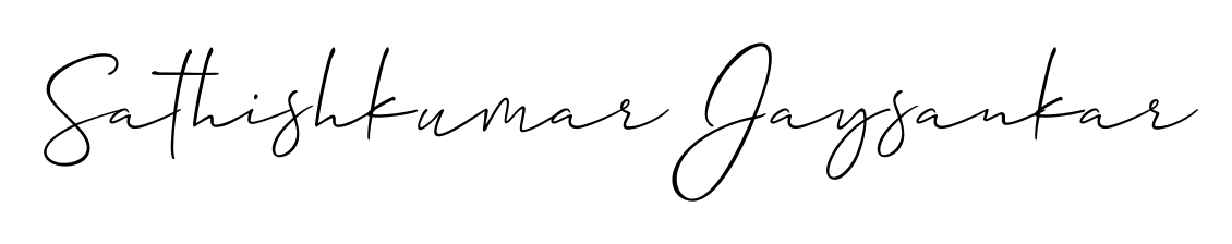 Express your personality with a custom Sathishkumar Jaysankar signature crafted with Allison_Script typography. Free transparent PNG download available. Sathishkumar Jaysankar signature style 2 images and pictures png