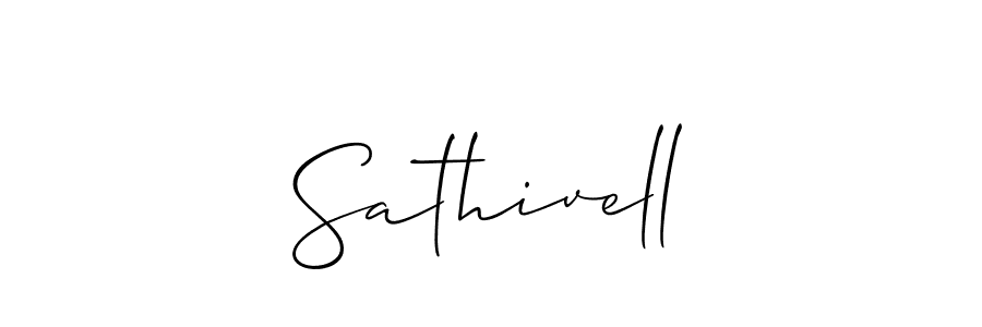 You should practise on your own different ways (Allison_Script) to write your name (Sathivell) in signature. don't let someone else do it for you. Sathivell signature style 2 images and pictures png