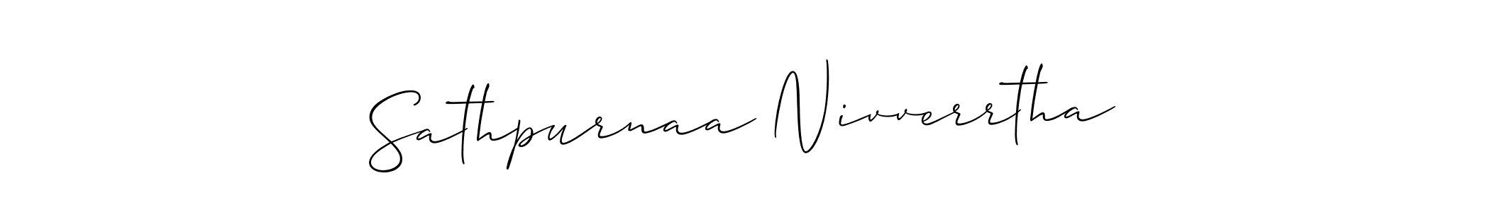 Also You can easily find your signature by using the search form. We will create Sathpurnaa Nivverrtha name handwritten signature images for you free of cost using Allison_Script sign style. Sathpurnaa Nivverrtha signature style 2 images and pictures png