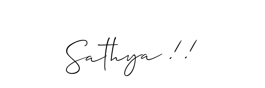 Check out images of Autograph of Sathya !! name. Actor Sathya !! Signature Style. Allison_Script is a professional sign style online. Sathya !! signature style 2 images and pictures png