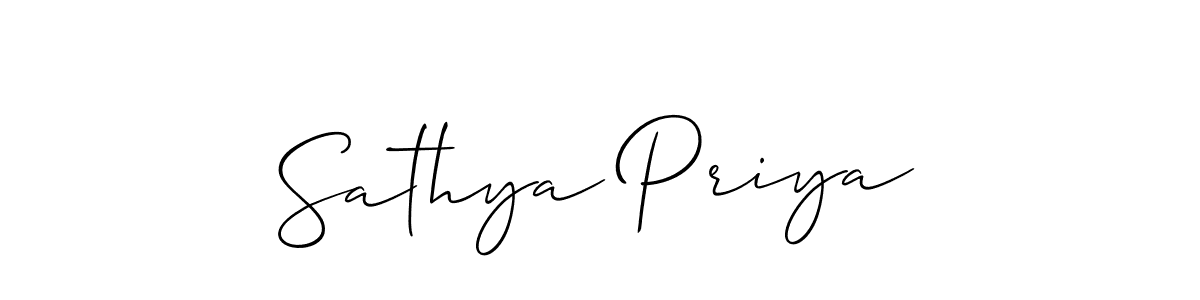 You can use this online signature creator to create a handwritten signature for the name Sathya Priya. This is the best online autograph maker. Sathya Priya signature style 2 images and pictures png