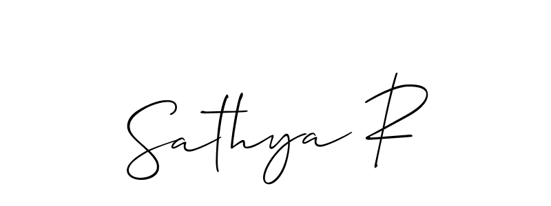 You can use this online signature creator to create a handwritten signature for the name Sathya R. This is the best online autograph maker. Sathya R signature style 2 images and pictures png