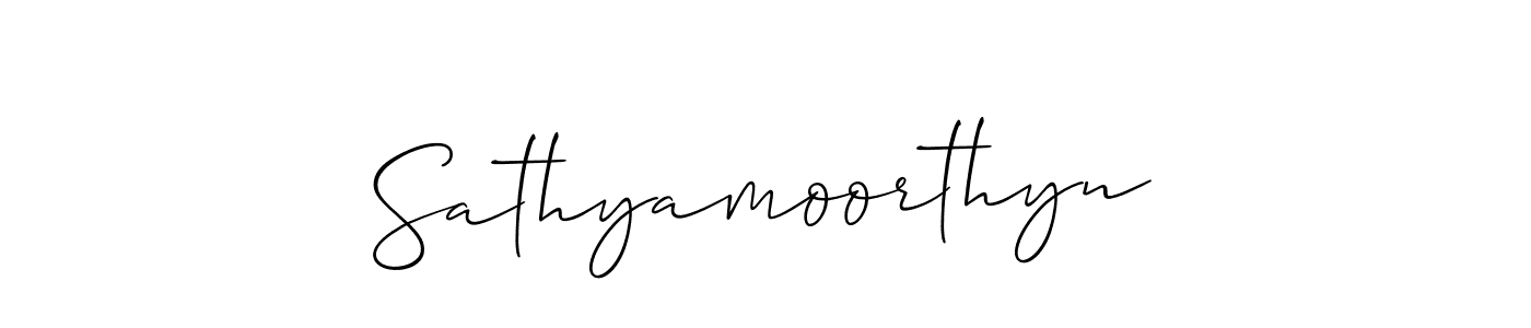 Once you've used our free online signature maker to create your best signature Allison_Script style, it's time to enjoy all of the benefits that Sathyamoorthyn name signing documents. Sathyamoorthyn signature style 2 images and pictures png