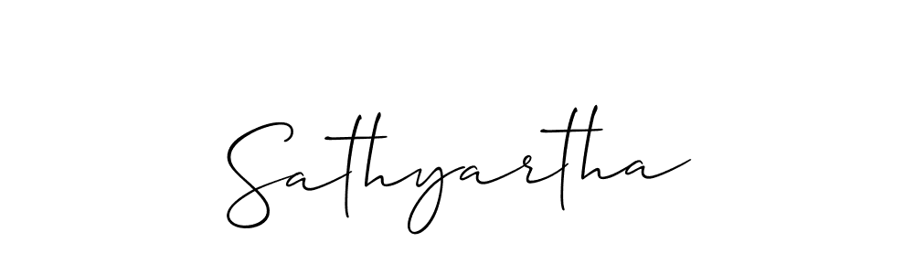 How to Draw Sathyartha signature style? Allison_Script is a latest design signature styles for name Sathyartha. Sathyartha signature style 2 images and pictures png