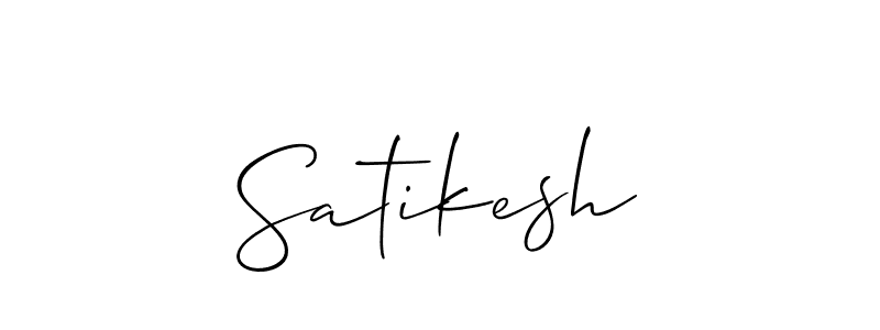 This is the best signature style for the Satikesh name. Also you like these signature font (Allison_Script). Mix name signature. Satikesh signature style 2 images and pictures png