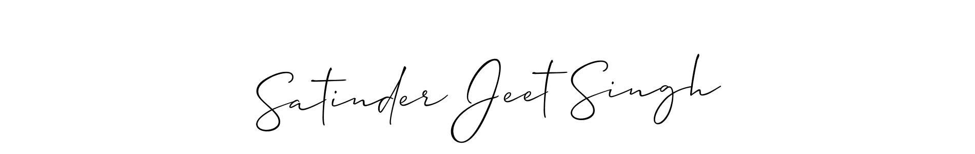 It looks lik you need a new signature style for name Satinder Jeet Singh. Design unique handwritten (Allison_Script) signature with our free signature maker in just a few clicks. Satinder Jeet Singh signature style 2 images and pictures png