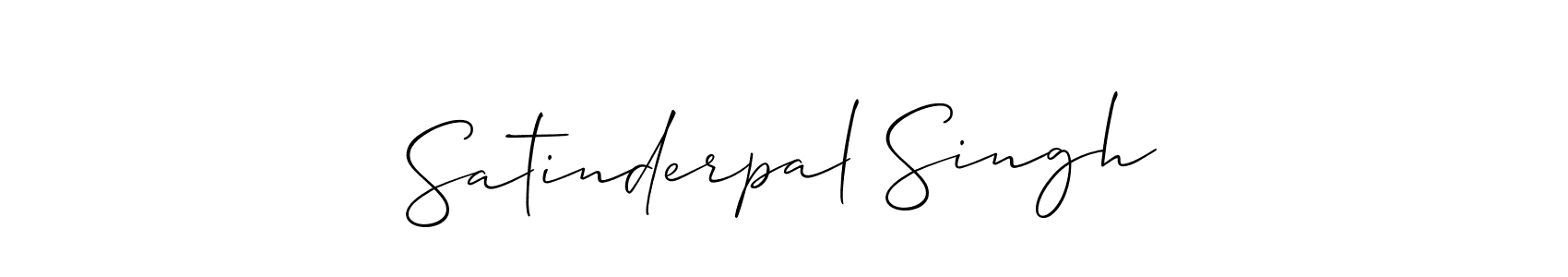 Also You can easily find your signature by using the search form. We will create Satinderpal Singh name handwritten signature images for you free of cost using Allison_Script sign style. Satinderpal Singh signature style 2 images and pictures png